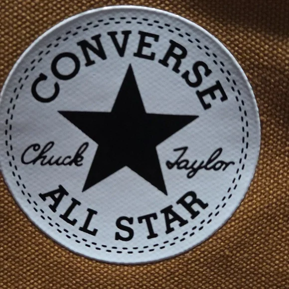 Converse Chuck Taylor All Star Hi Canvas Sneaker 'Wheat/White' A09971C Mustard - Picture 7 of 14